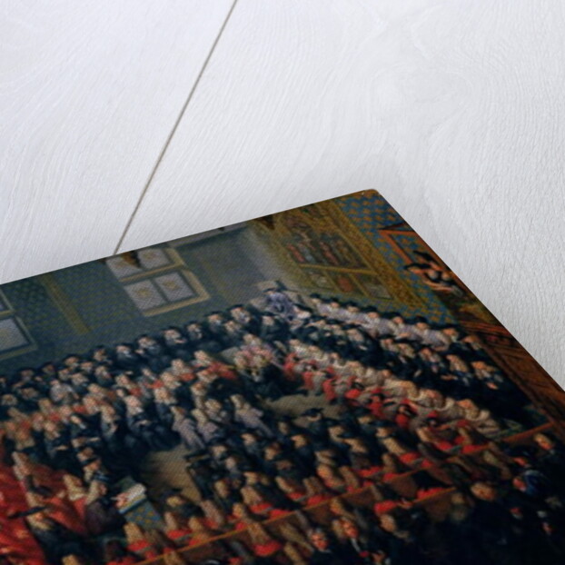 Bed of Justice Held at the Parlement de Paris, 12th September 1715 by Louis Michel Dumesnil