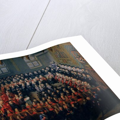 Bed of Justice Held at the Parlement de Paris, 12th September 1715 by Louis Michel Dumesnil