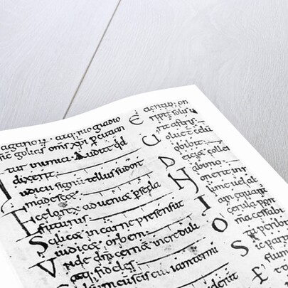 Ms. Latin Lectionary by French School