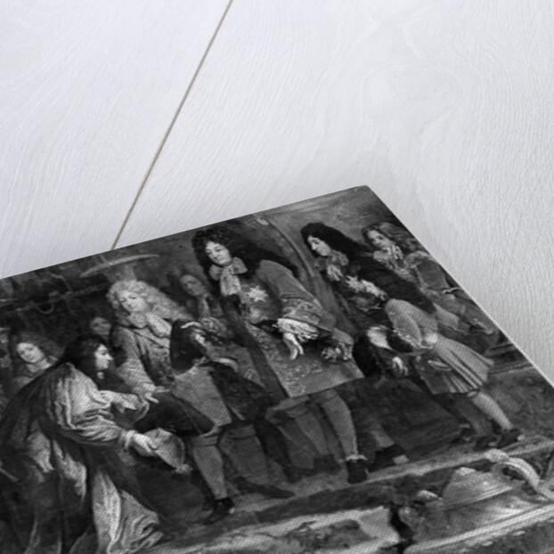 The Doge of Genoa offering his apologies to Louis XIV the 15th May 1685, 1715 by Claude-Guy Halle