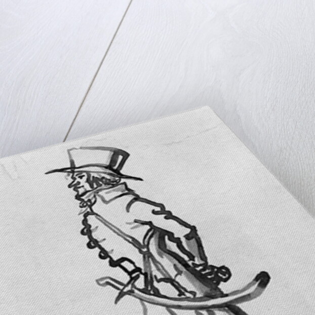 A scientist of the Egyptian campaign, 26th March 1795 by French School