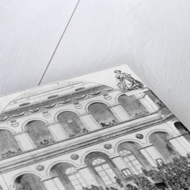 The 'Corbeille' at the Paris Bourse, 1873 by French School