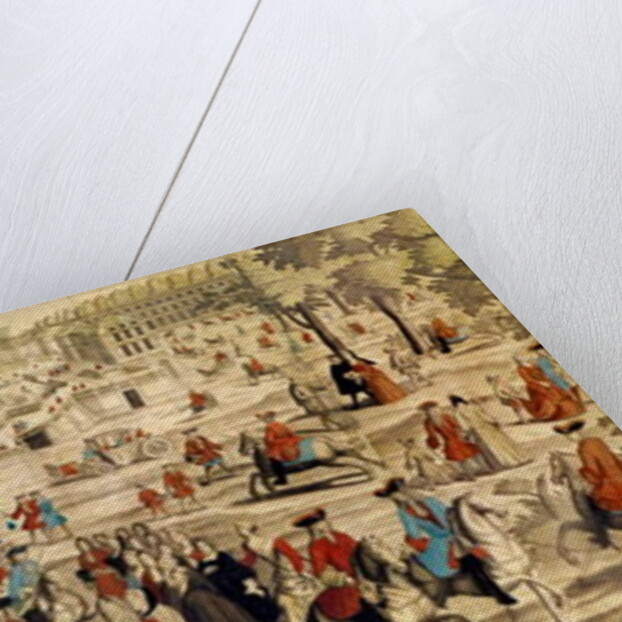 View of Versailles by French School