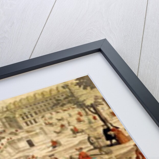 View of Versailles by French School