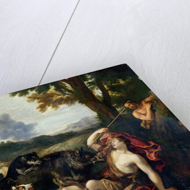 Adonis Killed by a Wild Boar by Francesco Albani