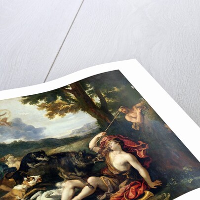 Adonis Killed by a Wild Boar by Francesco Albani