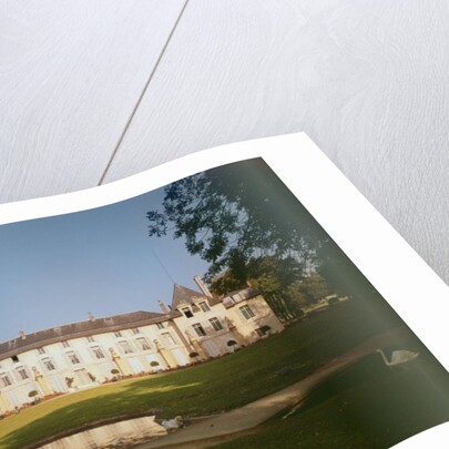 View of the garden facade, built in 1622 by French School