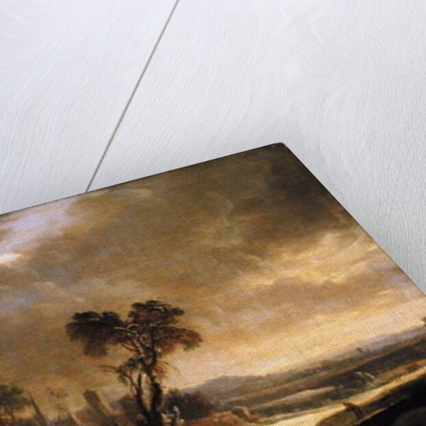 The Month of January, Snow Effect, 1699 by Antoine Pierre the Younger Patel