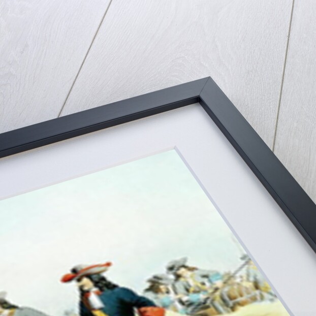 The Regiment of the King's Fusilliers in 1871 by French School