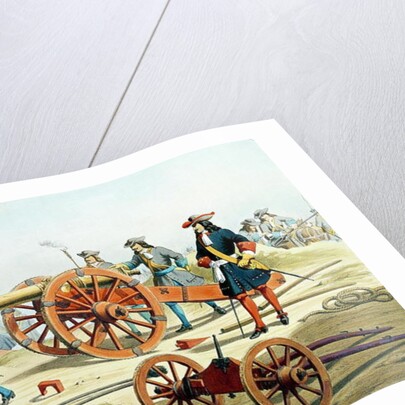 The Regiment of the King's Fusilliers in 1871 by French School