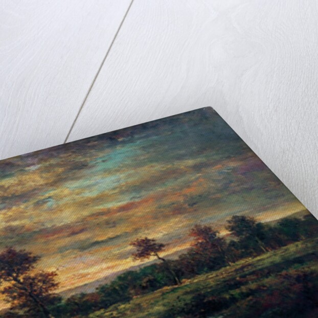 Pond at the Edge of a Wood by Theodore Rousseau