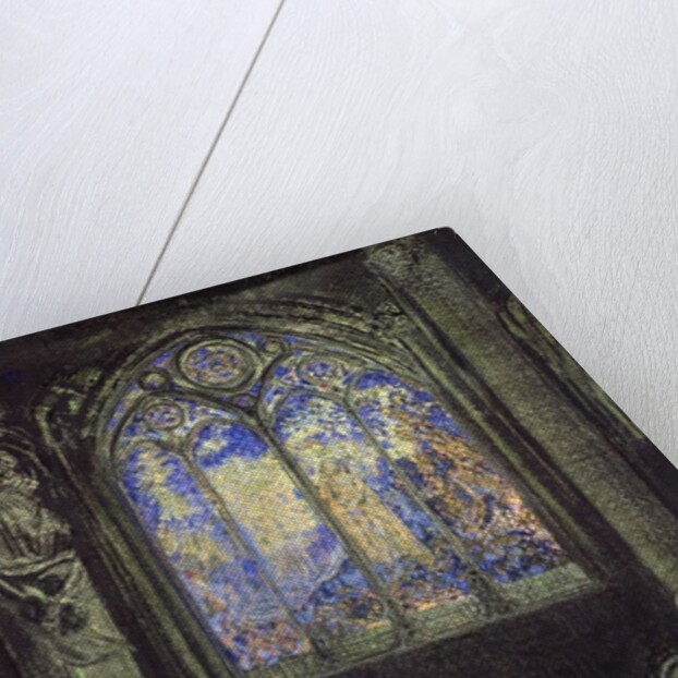 The Stained Glass Window, 1904 by Odilon Redon