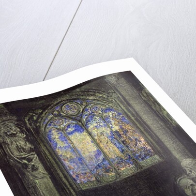 The Stained Glass Window, 1904 by Odilon Redon