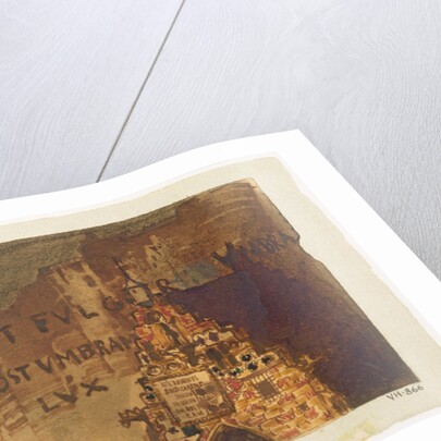 House of Chevalier de Saint-Georges, Heidelberg by Victor Hugo