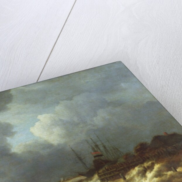 The Tempest by Jacob Isaaksz. or Isaacksz. van Ruisdael