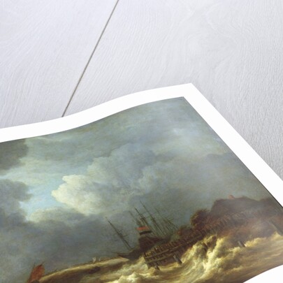 The Tempest by Jacob Isaaksz. or Isaacksz. van Ruisdael
