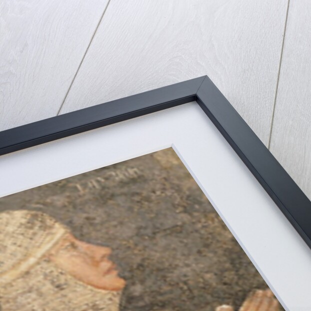 Two crusaders of the Minutolo family by Pietro Cavallini