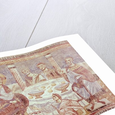 The Meal at the House of Simon the Pharisee, School of Monte Cassino, c.1087 by Italian School