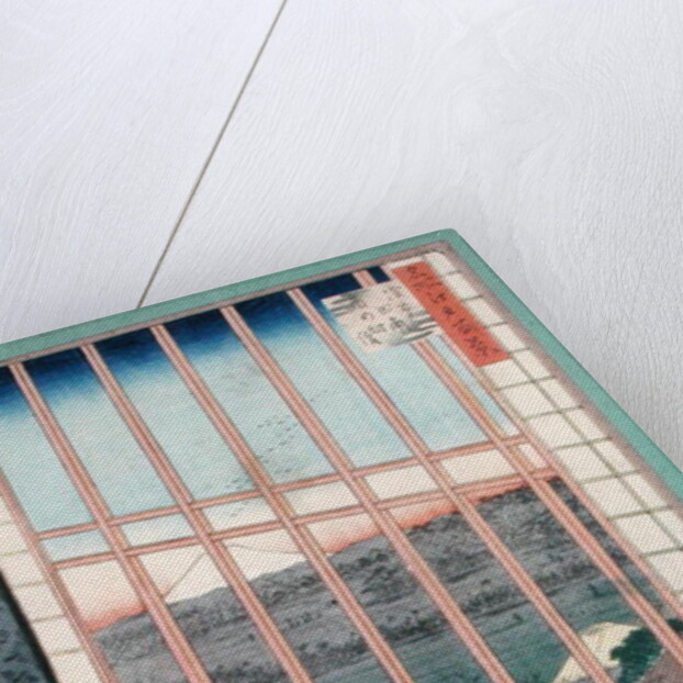 Asakusa Rice Fields during the festival of the Cock by Ando or Utagawa Hiroshige