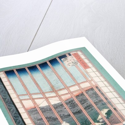 Asakusa Rice Fields during the festival of the Cock by Ando or Utagawa Hiroshige