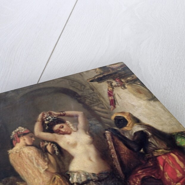 The Toilet in the Seraglio by Theodore Chasseriau