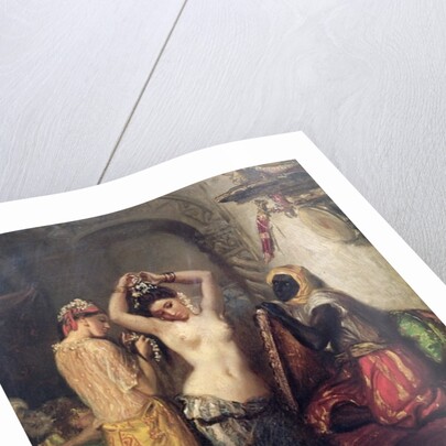 The Toilet in the Seraglio by Theodore Chasseriau