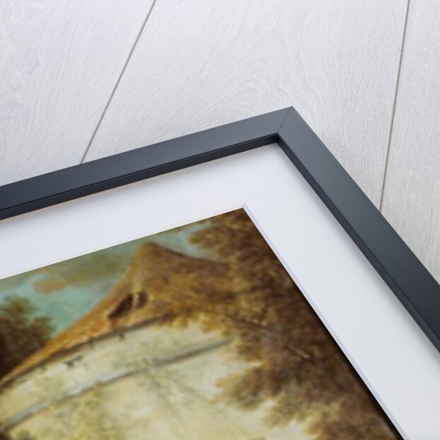 Landscape with a Round Tower, 1737 by Jean-Baptiste Oudry