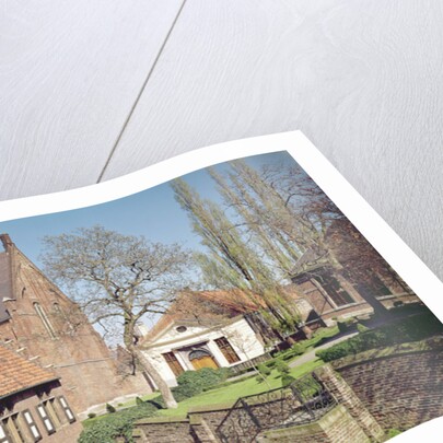 View of the House of the Abbess, the refectory and a dormitory by School Flemish