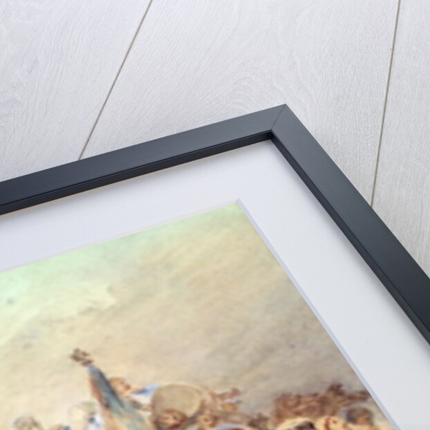 Dominique Larrey crossing the Bérézina, November 1812 by Alexandre Solde