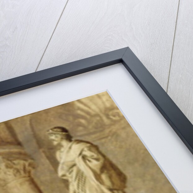 Clovis Carried on his Shield by Joseph Paul Blanc