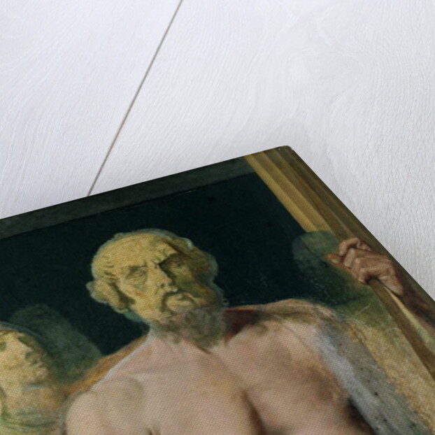 Homer, study for The Apotheosis of Homer, 1826-27 by Jean Auguste Dominique Ingres