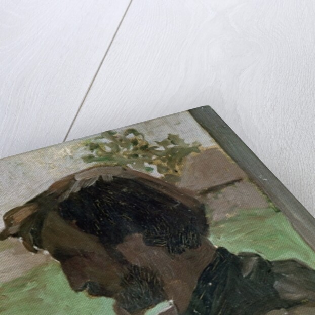 Self Portrait at Saint-Saveur, 1868 by Jean Frederic Bazille