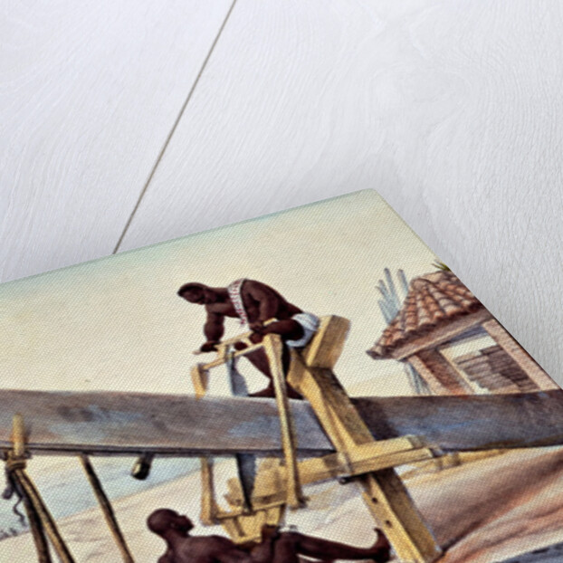 Negro Woodcutters by Jean Baptiste Debret