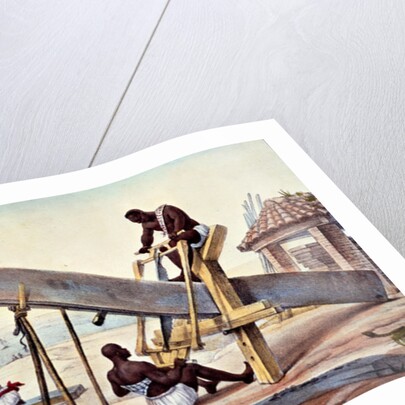 Negro Woodcutters by Jean Baptiste Debret