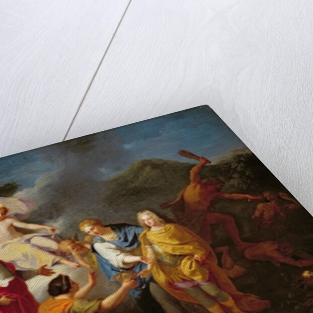 Allegory of the Recognition of Philippe de France Duke of Anjou as King of Spain, 24th November 1700, before 1704 by Henri Antoine de Favanne