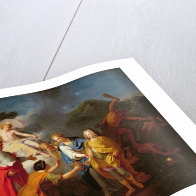 Allegory of the Recognition of Philippe de France Duke of Anjou as King of Spain, 24th November 1700, before 1704 by Henri Antoine de Favanne