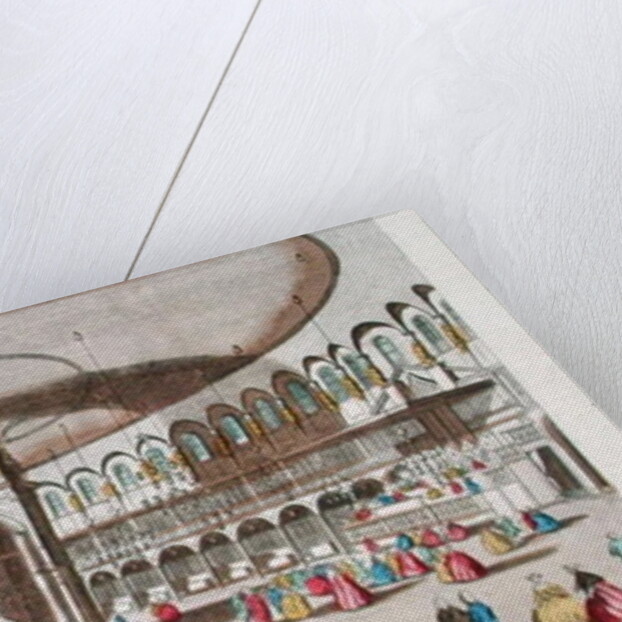 Interior of the Rotunda, Ranelagh House, London by French School