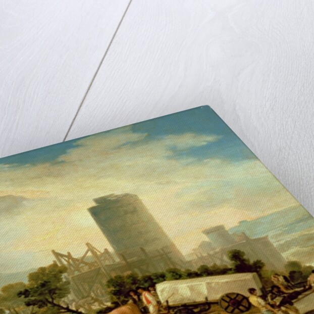 Transporting a Stone Block, 1786-87 by Francisco Jose de Goya y Lucientes