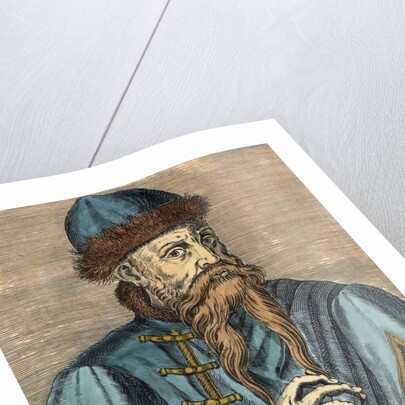 Portrait of Johannes Gutenberg, 1584 by Albrecht Mentz