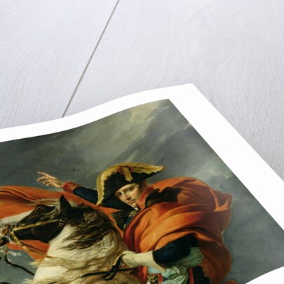 Detail of Napoleon Crossing the Alps on 20th May 1800, 1801-05 by Jacques Louis David