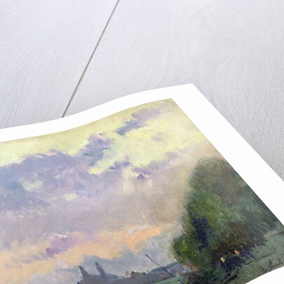 The Trocadero by Albert-Charles Lebourg