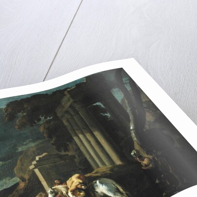 Landscape with a Ford, before 1640 by Sebastien Bourdon