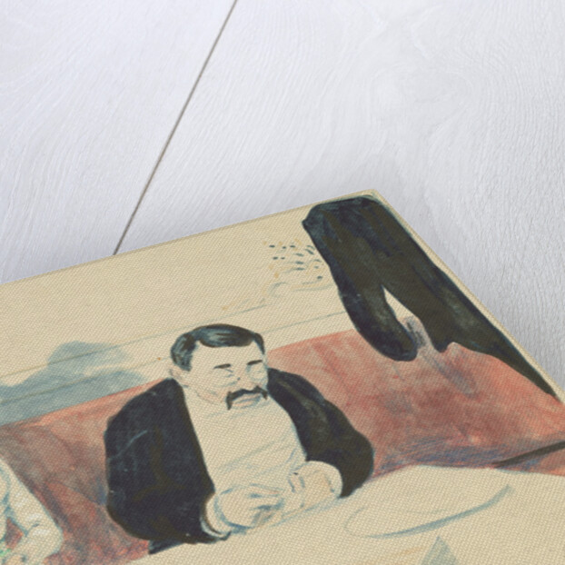 Couple in a Restaurant by Rene George Hermann-Paul