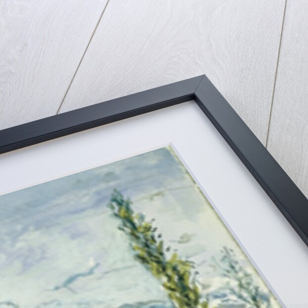 The River Isere at Grenoble, 1877 by Johan-Barthold Jongkind