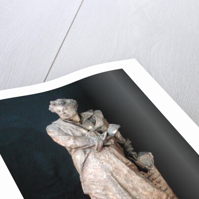 Statue of Alexandre Dumas Pere, c.1883-87 by Albert-Ernest Carrier-Belleuse