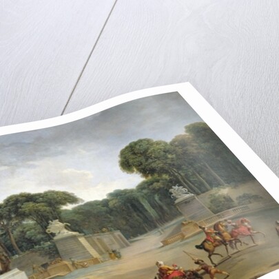 The Entrance to the Tuileries from the Place Louis XV in Paris, c.1775 by Jacques Philippe Joseph de Saint-Quentin