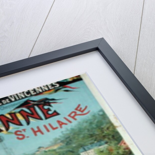 Poster advertising the Chemin de Fer de l'Est by French School