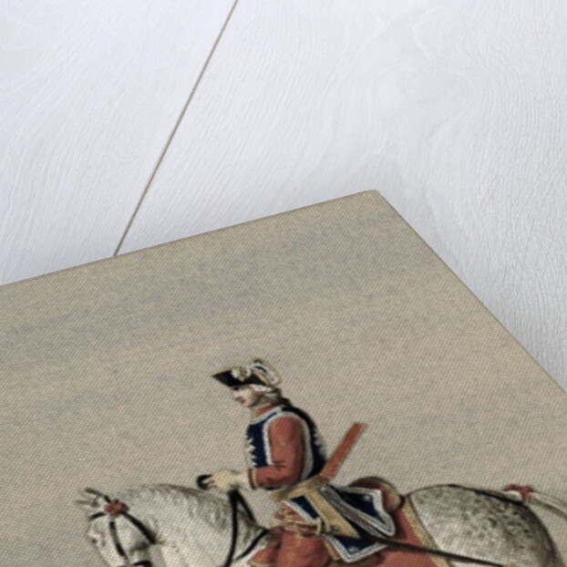 Equestrian portrait of Prince Charles de Beauveau-Craon by Pierre Antoine Lesueur