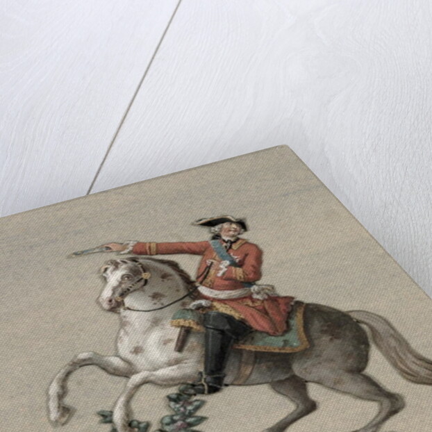 Equestrian portrait of Prince Charles-Just de Beauveau-Craon by Pierre Antoine Lesueur
