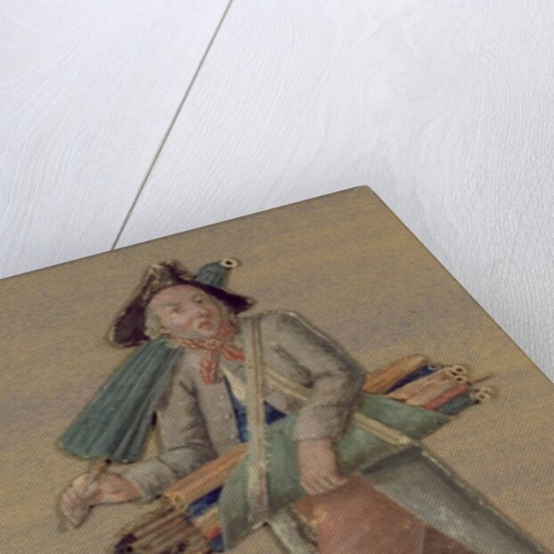 The Umbrella Seller by Lesueur Brothers